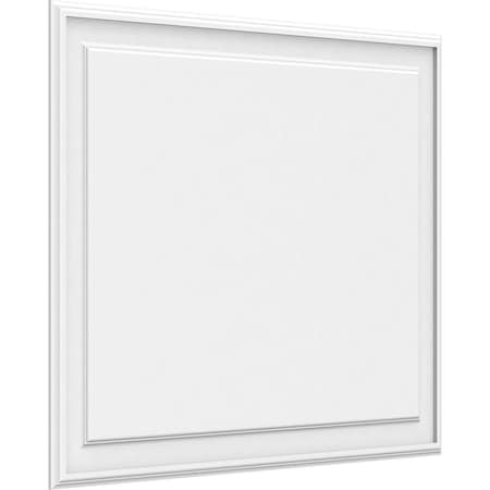 Ekena Millwork Legacy Raised Panel Decorative Wall Panel, 40"W x 32"H x 5/8"P WALP40X32X062LEG